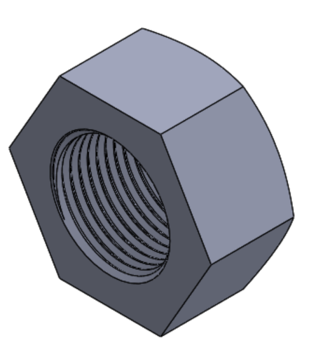 120123-20000 NUT,FINE THREADED